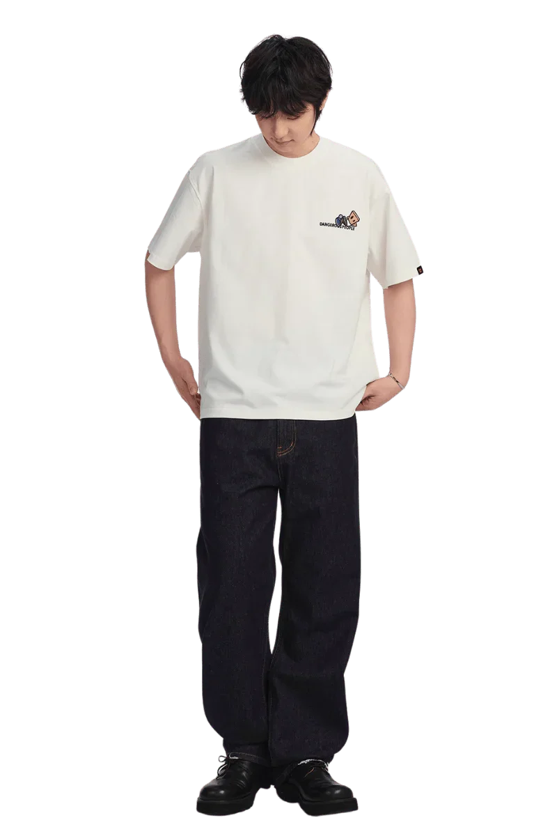 Dangerous People Resting Little Bag Man Tee - ShaLaoBan