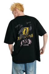 Dangerous People Retro Gothic Font Tee - ShaLaoBan