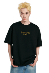 Dangerous People Retro Gothic Font Tee - ShaLaoBan