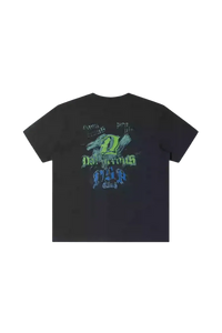 Dangerous People Retro Gothic Font Tee - ShaLaoBan
