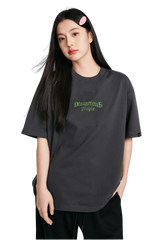 Dangerous People Retro Gothic Font Tee - ShaLaoBan