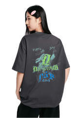Dangerous People Retro Gothic Font Tee - ShaLaoBan