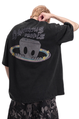Dangerous People Retro Rainbow Ring Tee