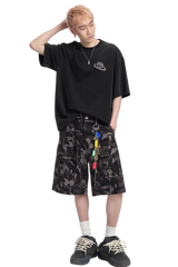 Dangerous People Retro Rainbow Ring Tee