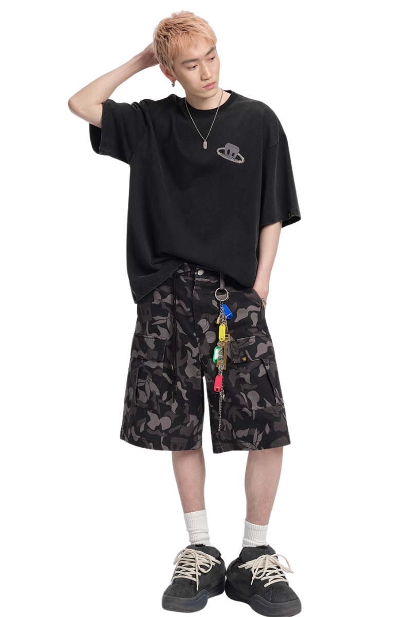 Dangerous People Retro Rainbow Ring Tee