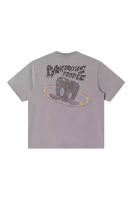 Dangerous People Retro Rainbow Ring Tee