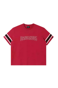 Dangerous People Retro Sports Style Tee - ShaLaoBan