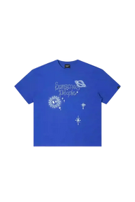 Dangerous People Rhinestone Galaxy Tee - ShaLaoBan