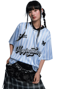 MEDM SS25 Rhinestone Jersey Tee
