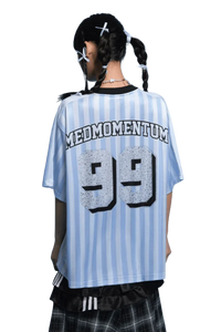 MEDM SS25 Rhinestone Jersey Tee