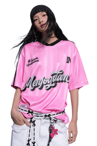 MEDM SS25 Rhinestone Jersey Tee