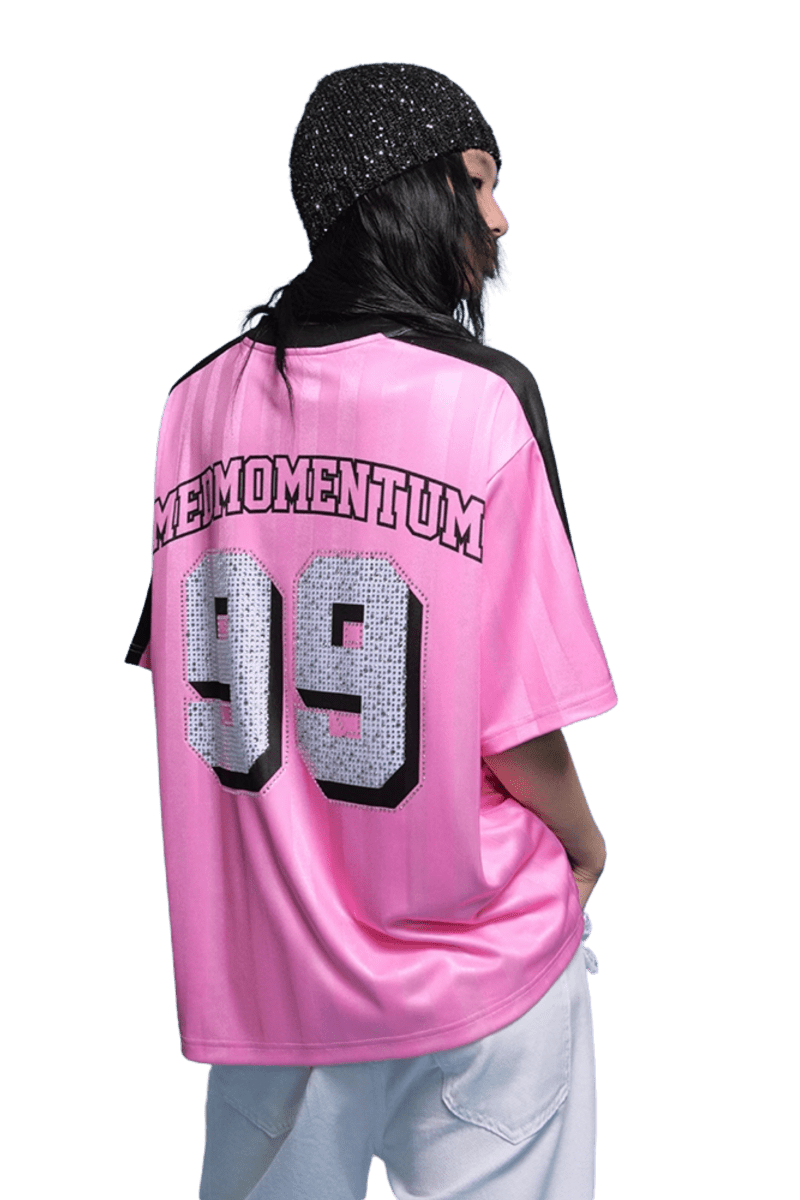 MEDM SS25 Rhinestone Jersey Tee