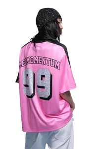 MEDM SS25 Rhinestone Jersey Tee