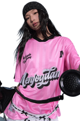 MEDM SS25 Rhinestone Jersey Tee
