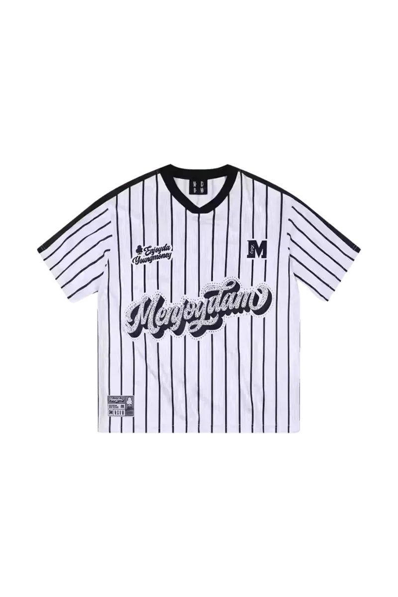 MEDM SS25 Rhinestone Jersey Tee