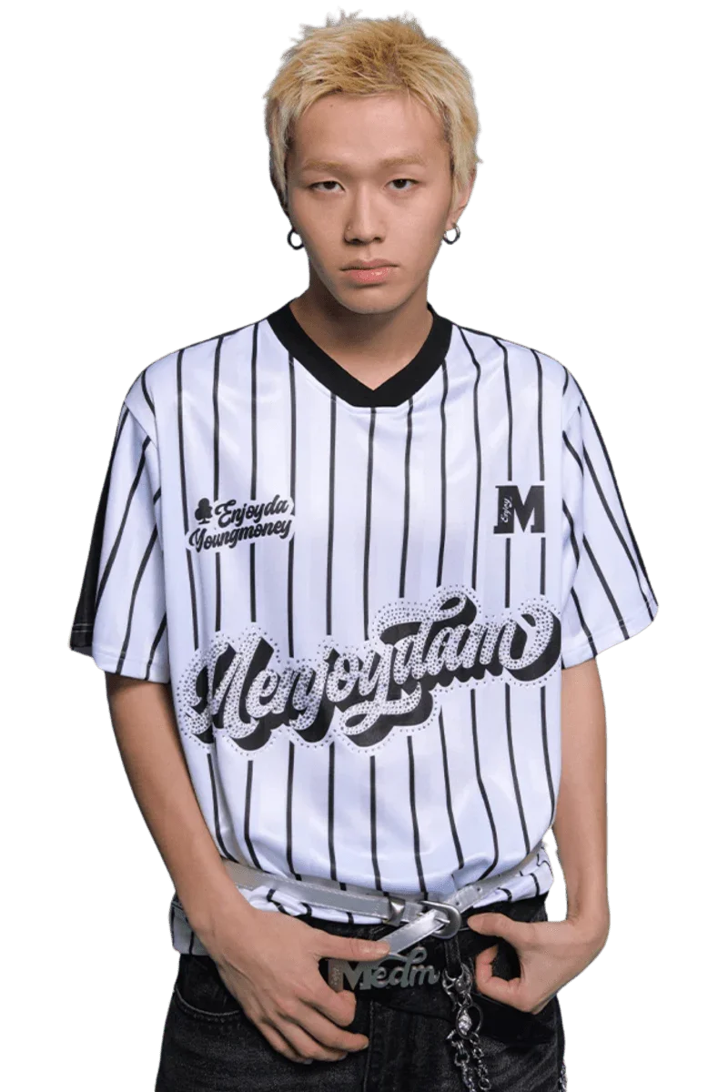 MEDM SS25 Rhinestone Jersey Tee