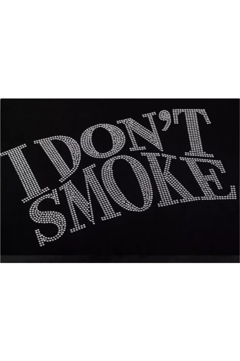 IDontSmoke Rhinestone Tee