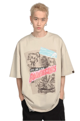 Dangerous People Rider's Graffiti Tee - ShaLaoBan