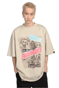 Dangerous People Rider's Graffiti Tee - ShaLaoBan