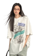 Dangerous People Rider's Graffiti Tee - ShaLaoBan