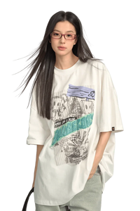 Dangerous People Rider's Graffiti Tee - ShaLaoBan