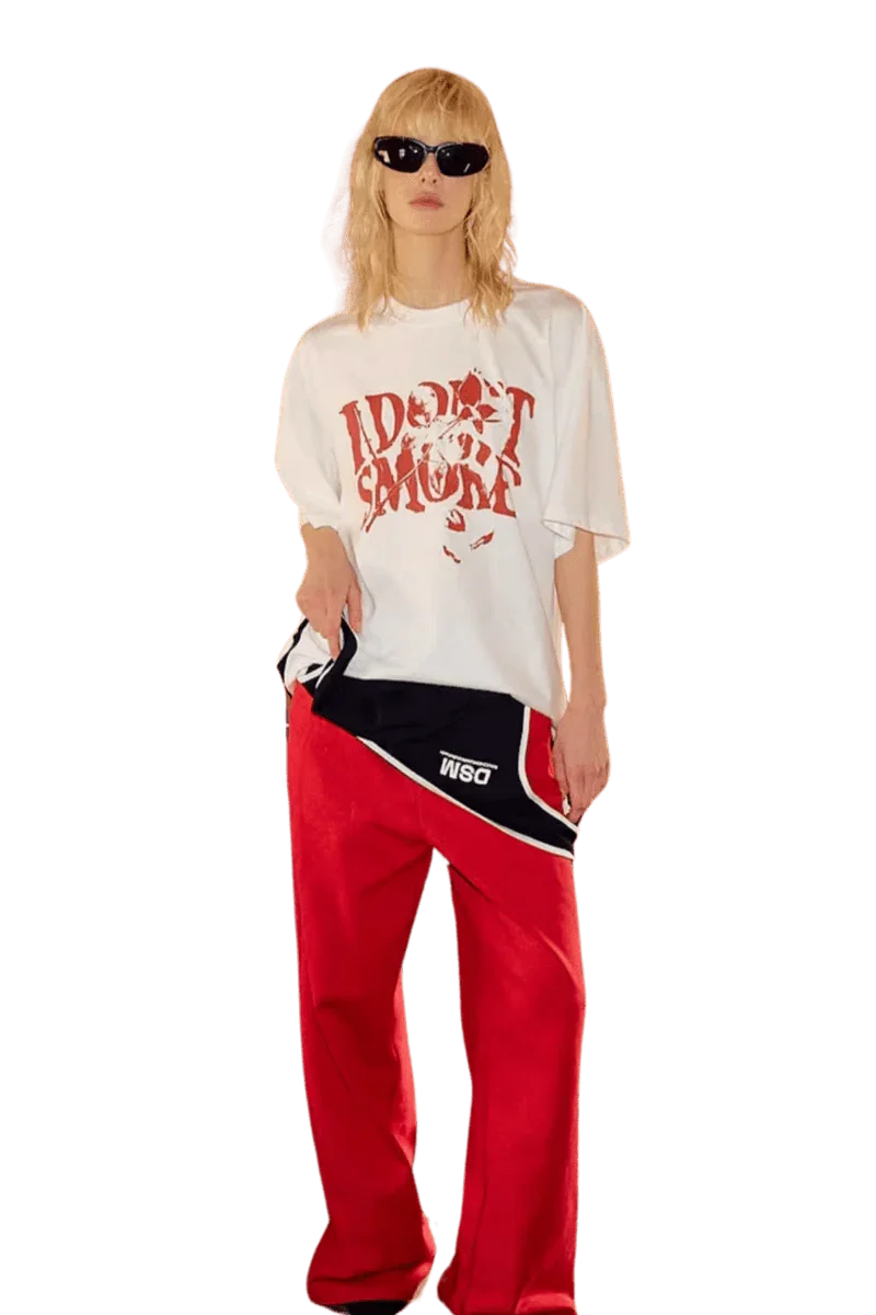 IDontSmoke Rose Petals Tee - ShaLaoBan