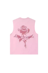 Dangerous People Rose Print Vest