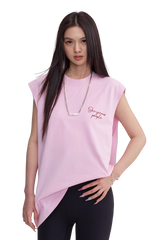 Dangerous People Rose Print Vest