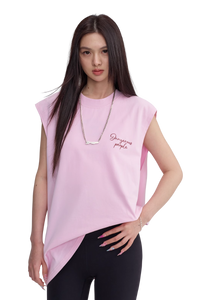 Dangerous People Rose Print Vest