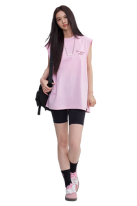 Dangerous People Rose Print Vest