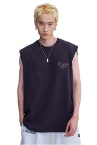 Dangerous People Rose Print Vest