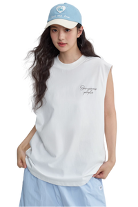 Dangerous People Rose Print Vest