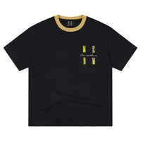 MEDM Color Block Embroidered Casual T-Shirt