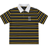 MEDM Shell Embroidery Stripe Couple Tee