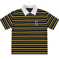 MEDM Shell Embroidery Stripe Couple Tee