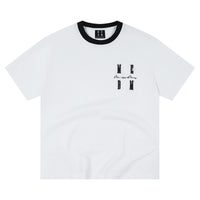 MEDM Color Block Embroidered Casual T-Shirt