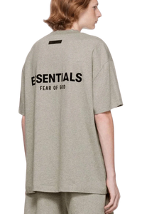 Fear Of God Essentials SS22 Flocked Logo Tee - ShaLaoBan