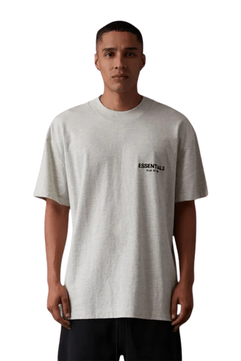 Fear Of God Essentials SS22 Flocked Logo Tee - ShaLaoBan