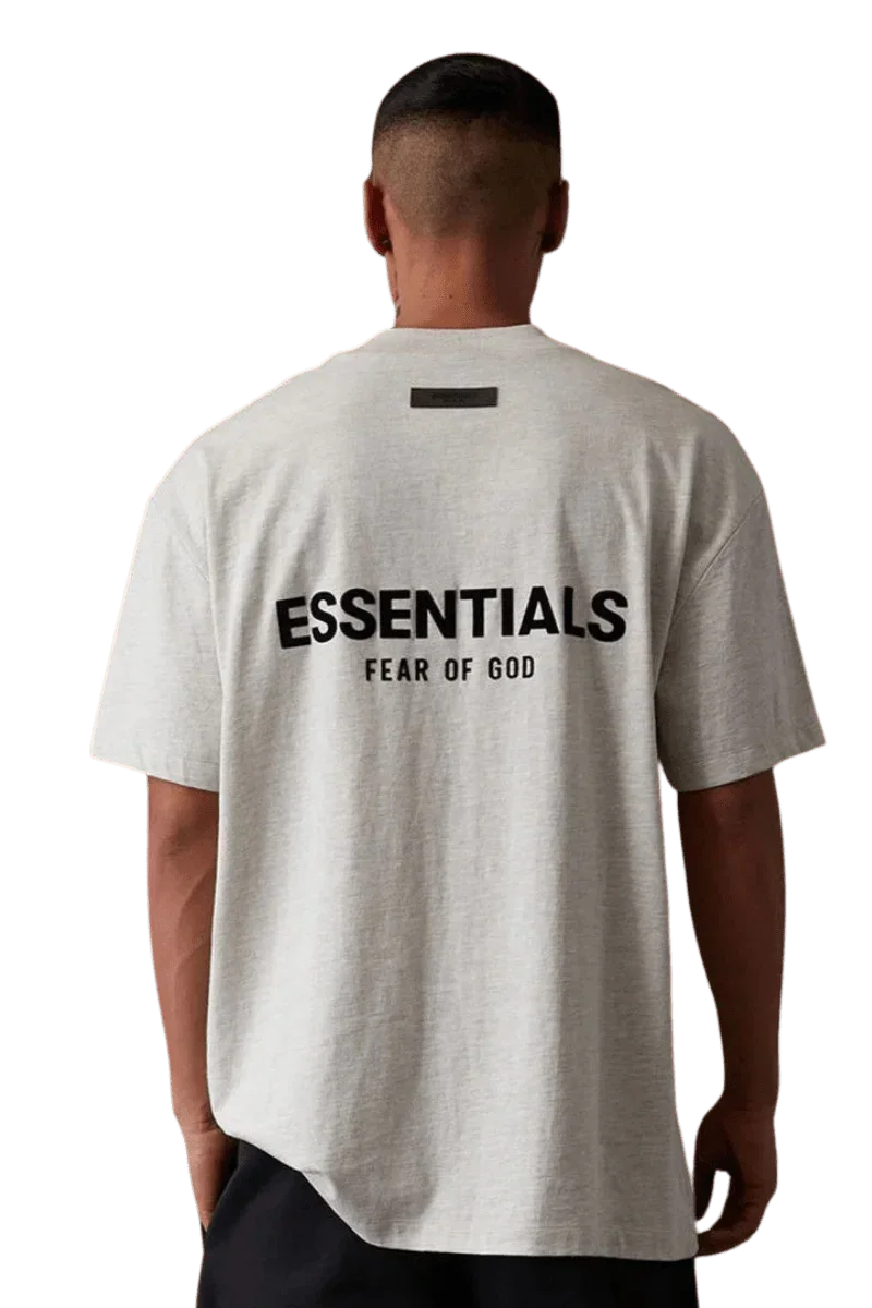 Fear Of God Essentials SS22 Flocked Logo Tee - ShaLaoBan