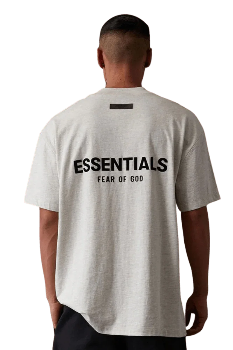 Fear Of God Essentials SS22 Flocked Logo Tee - ShaLaoBan
