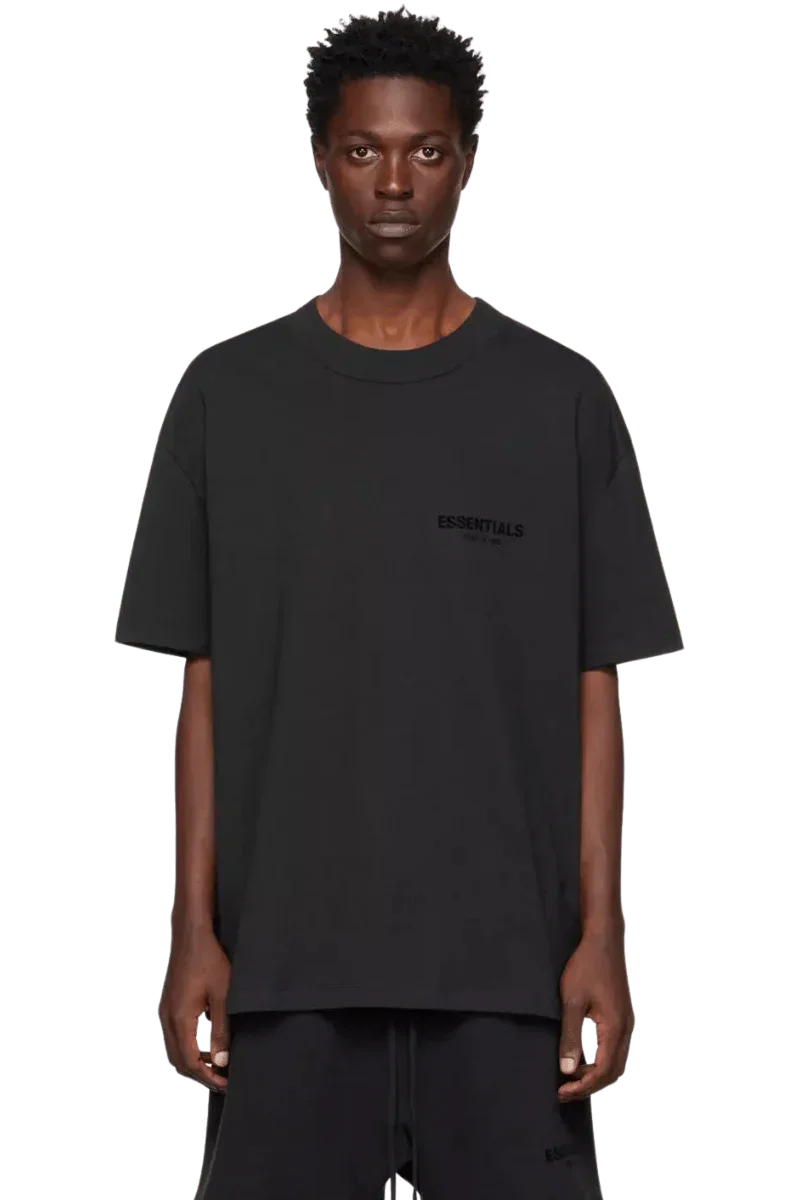 Fear Of God Essentials SS22 Flocked Logo Tee - ShaLaoBan
