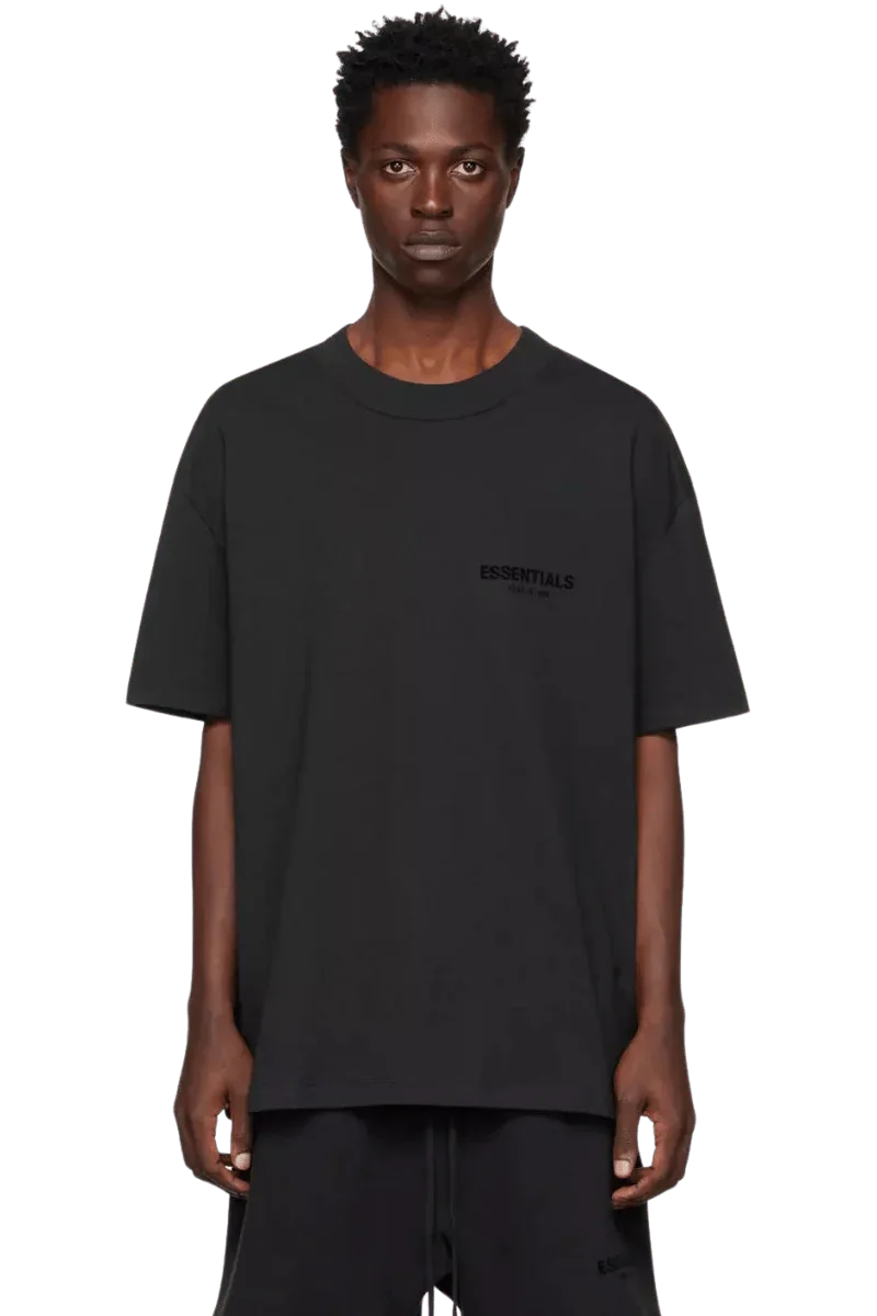 Fear Of God Essentials SS22 Flocked Logo Tee - ShaLaoBan