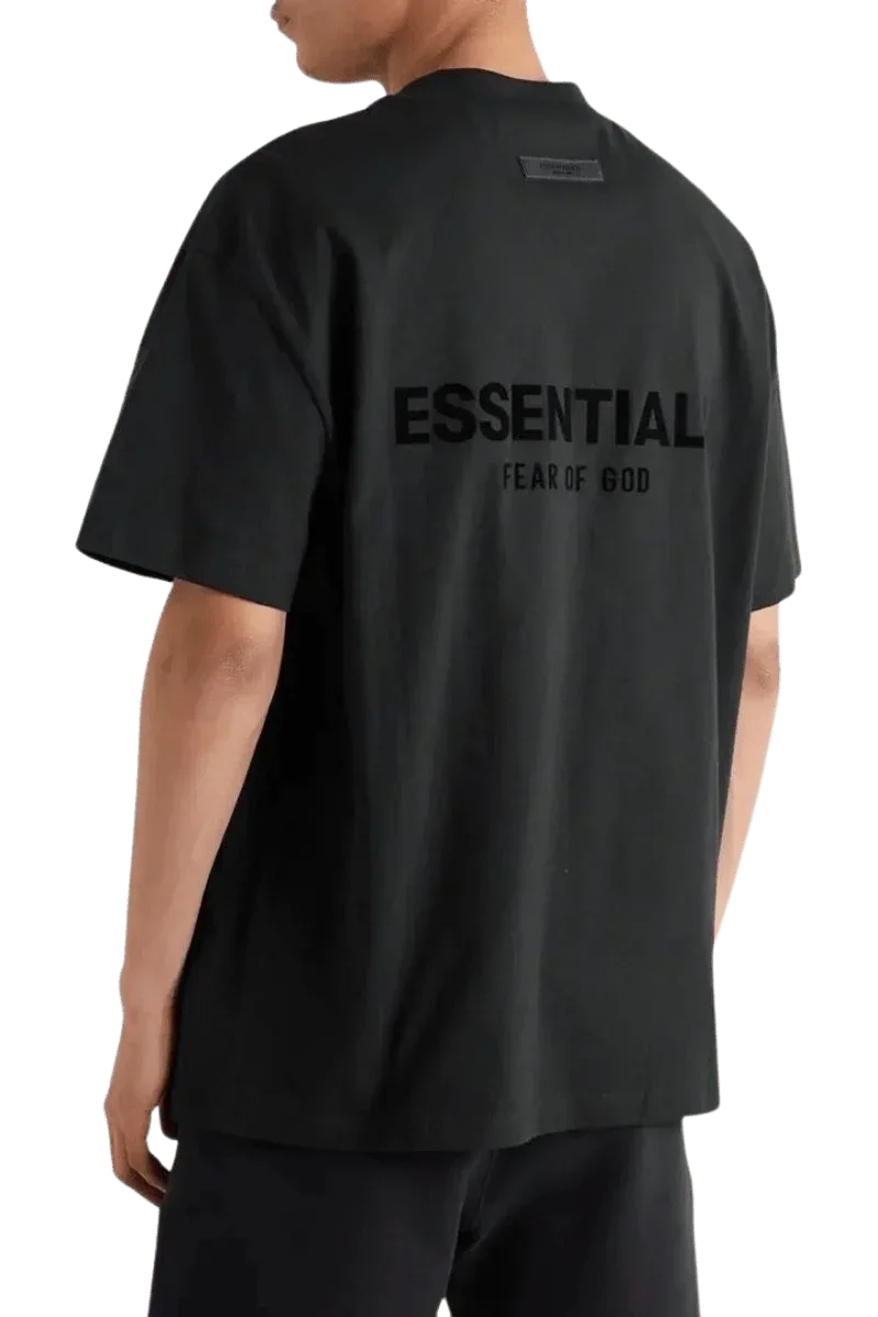 Fear Of God Essentials SS22 Flocked Logo Tee - ShaLaoBan