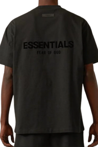 Fear Of God Essentials SS22 Flocked Logo Tee - ShaLaoBan