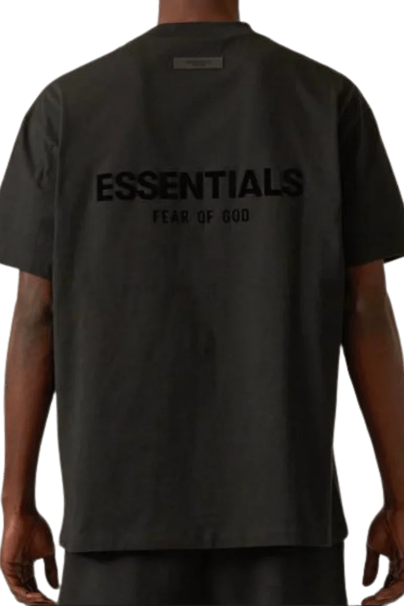 Fear Of God Essentials SS22 Flocked Logo Tee - ShaLaoBan