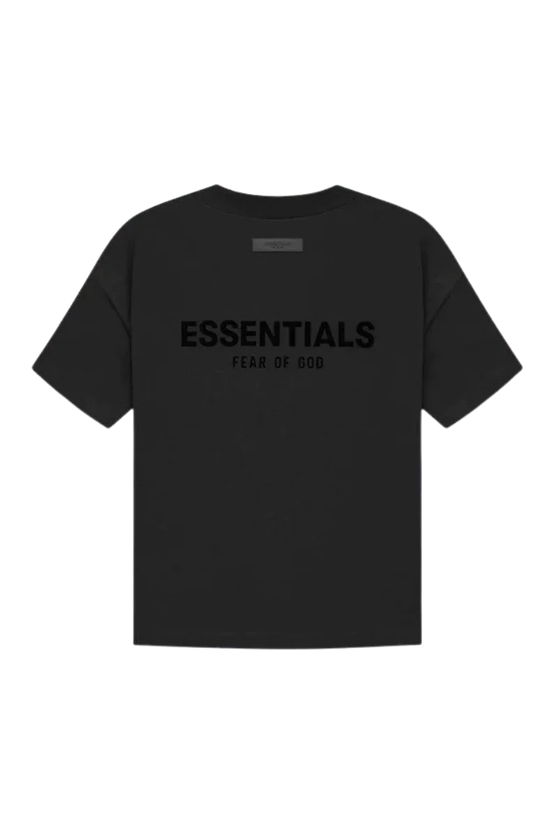 Fear Of God Essentials SS22 Flocked Logo Tee - ShaLaoBan
