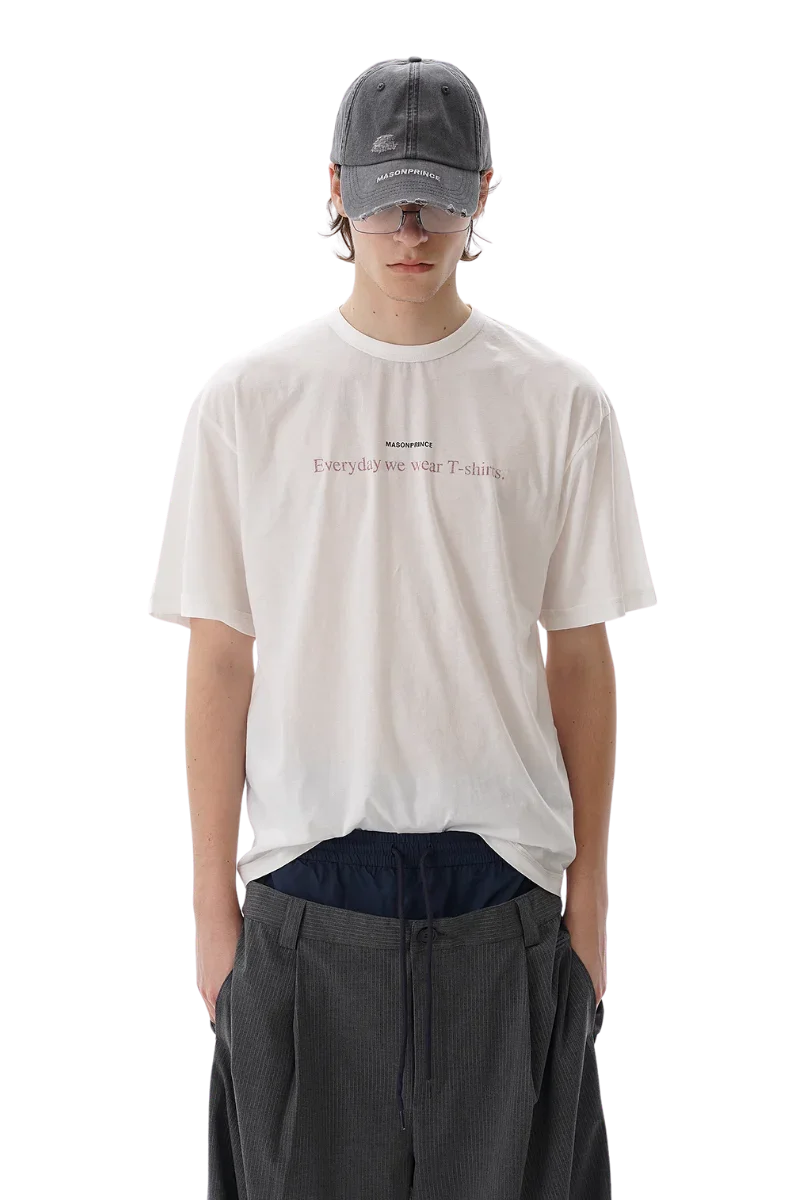 MasonPrince SS25 Everyday Print Tee