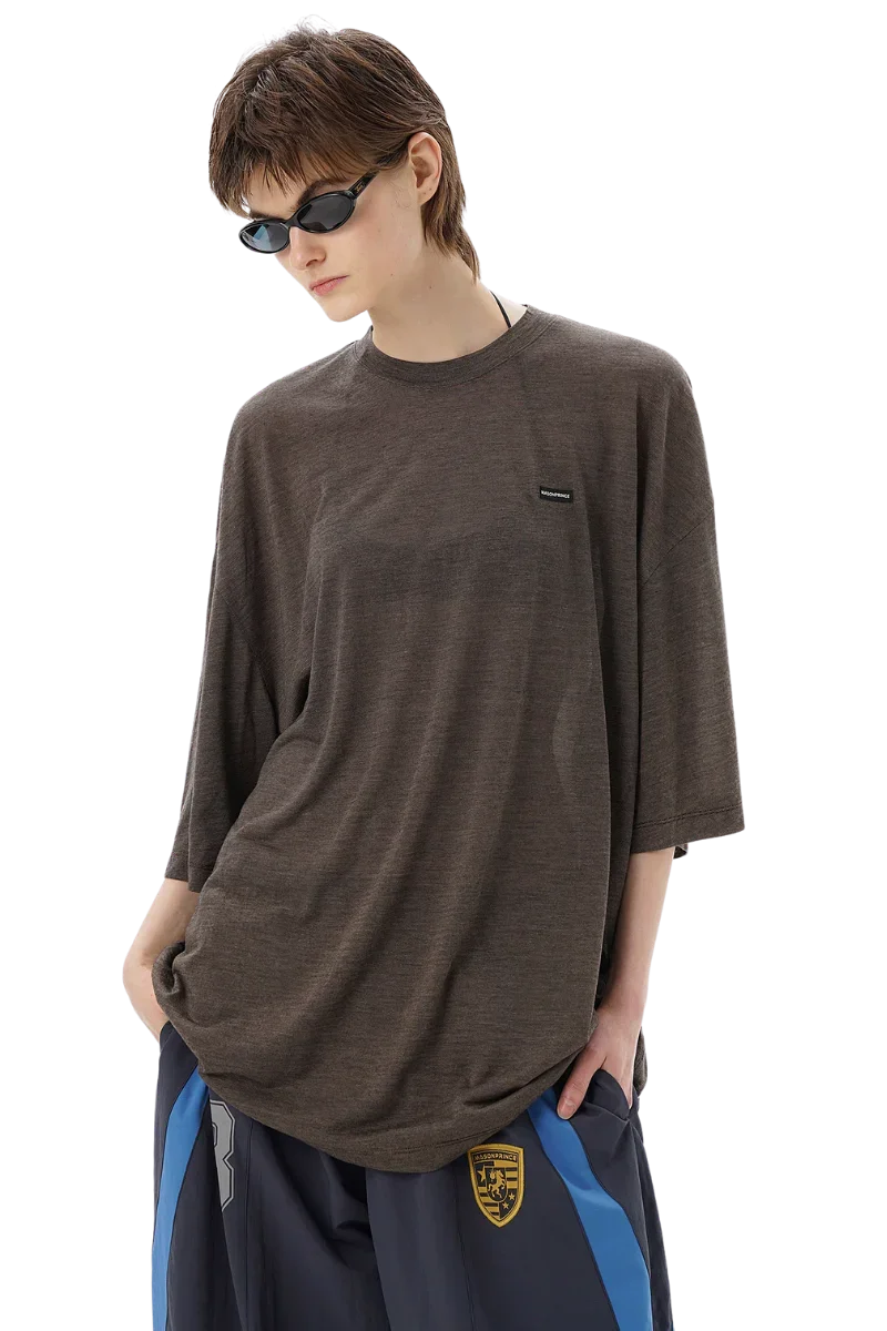 MasonPrince SS25 Silk Small Logo Tee
