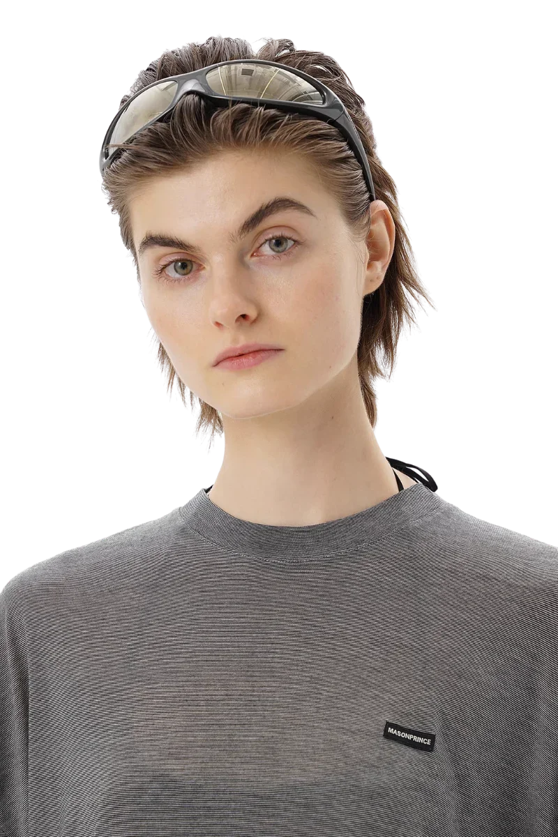 MasonPrince SS25 Silk Small Logo Tee