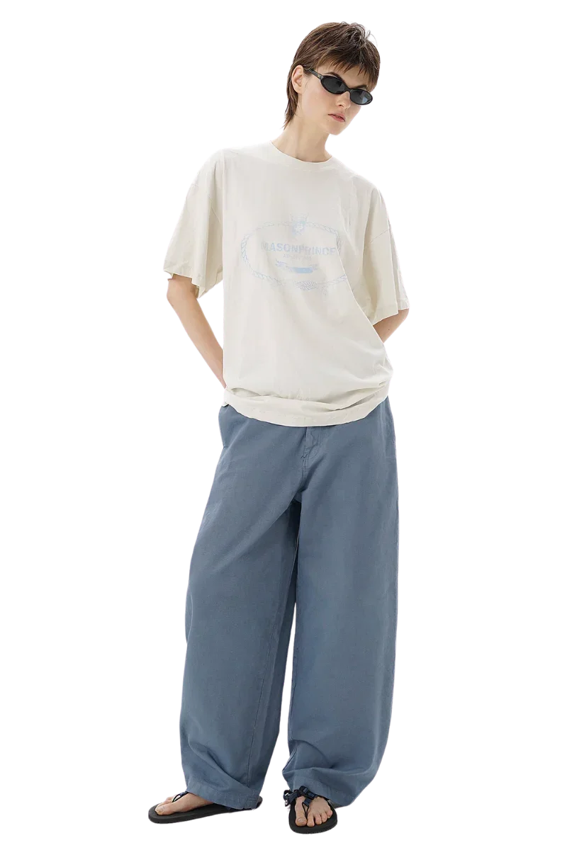 MasonPrince SS25 Washed Pleated Tee